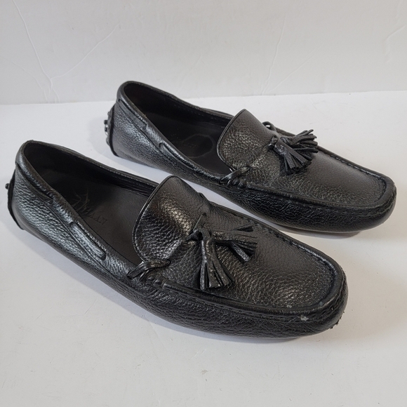COLE HAAN x Nike Air Made in Italy Black Leather Driver Loafer Men\'s Size 9.5M main image 12